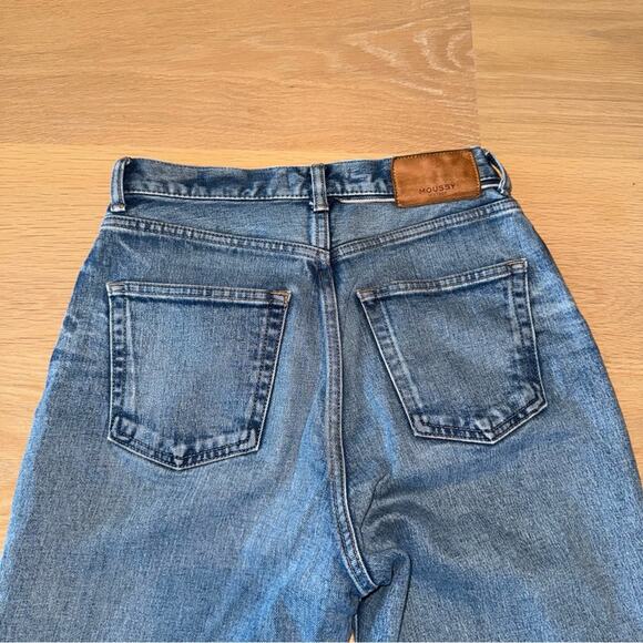 Moussy Vintage Woodhaven Wide Straight Howa Jeans 26 - Picture 11 of 14
